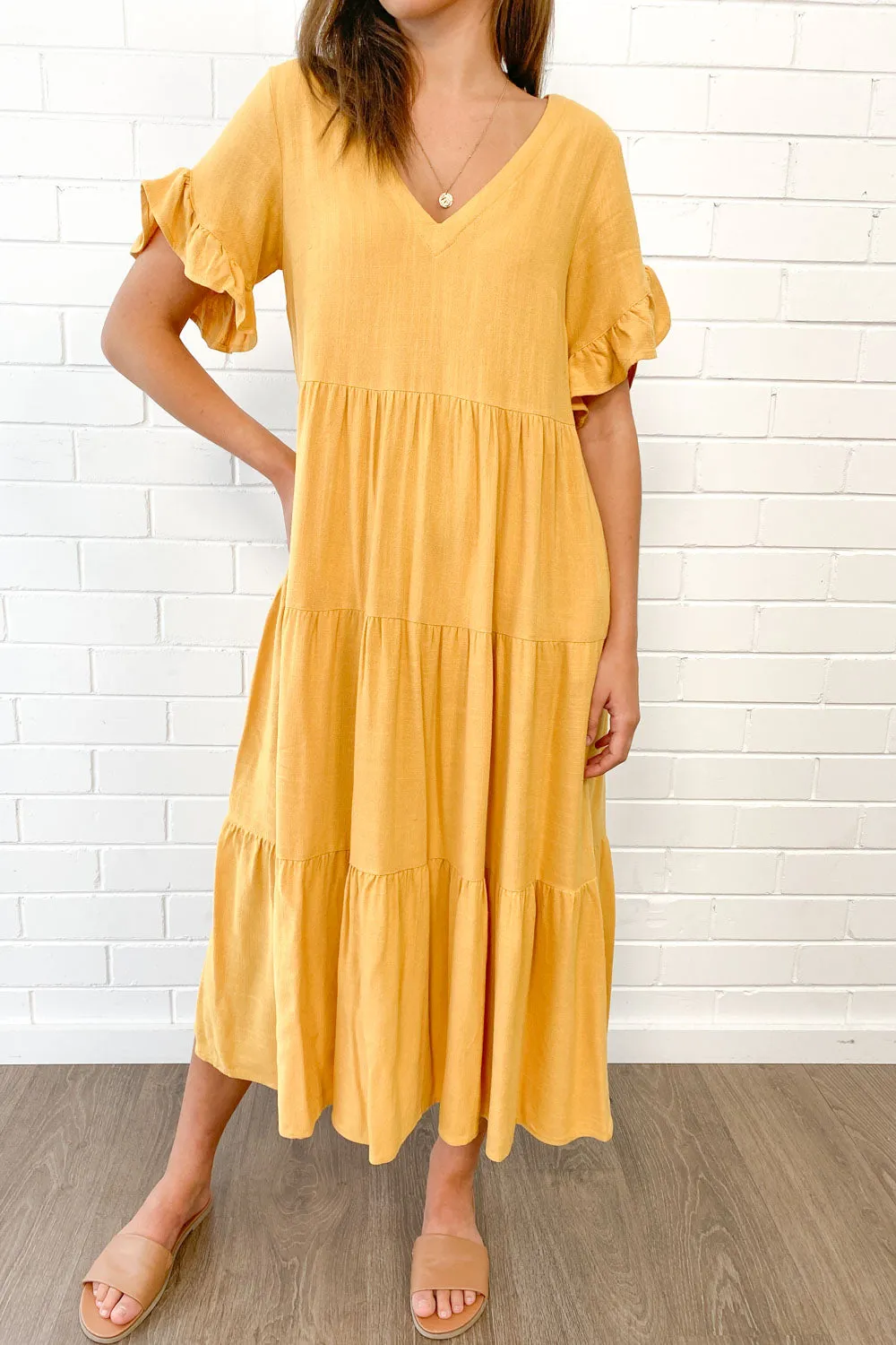 Michelle Midi Dress - Summer Brights