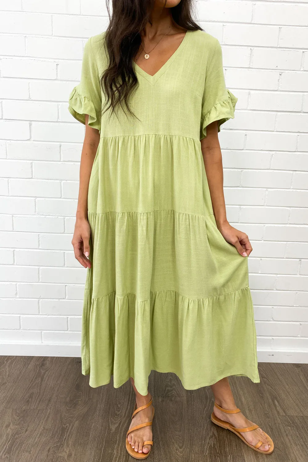 Michelle Midi Dress - Summer Brights