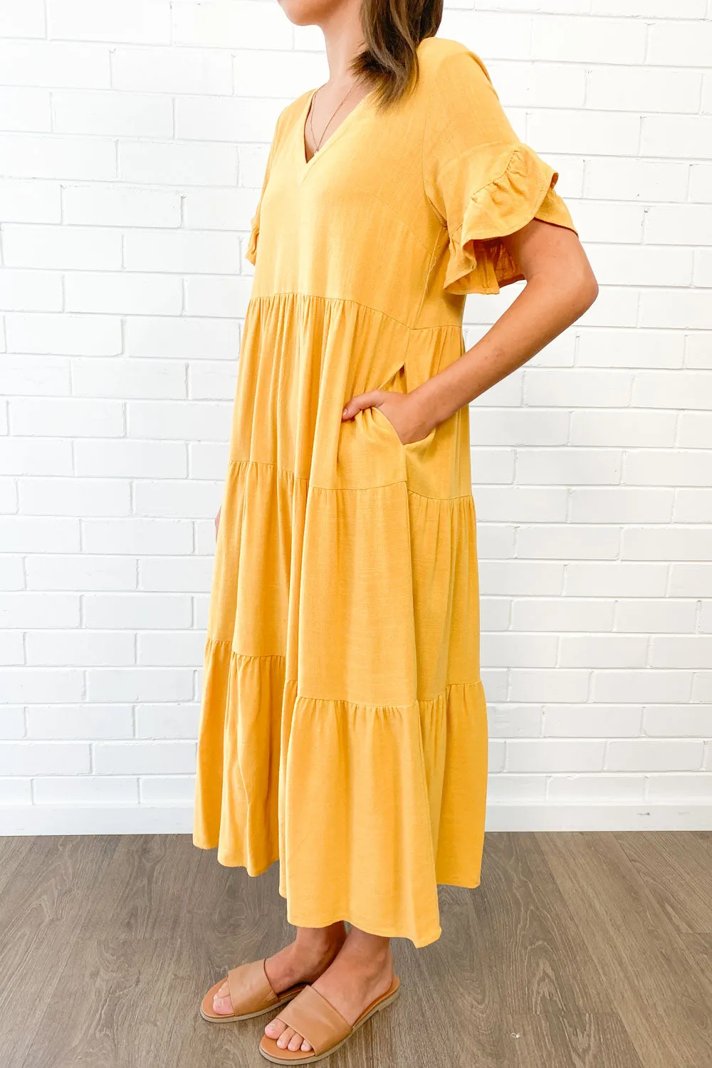 Michelle Midi Dress - Summer Brights