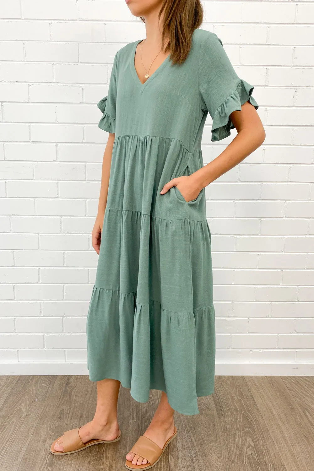 Michelle Midi Dress - Summer Brights