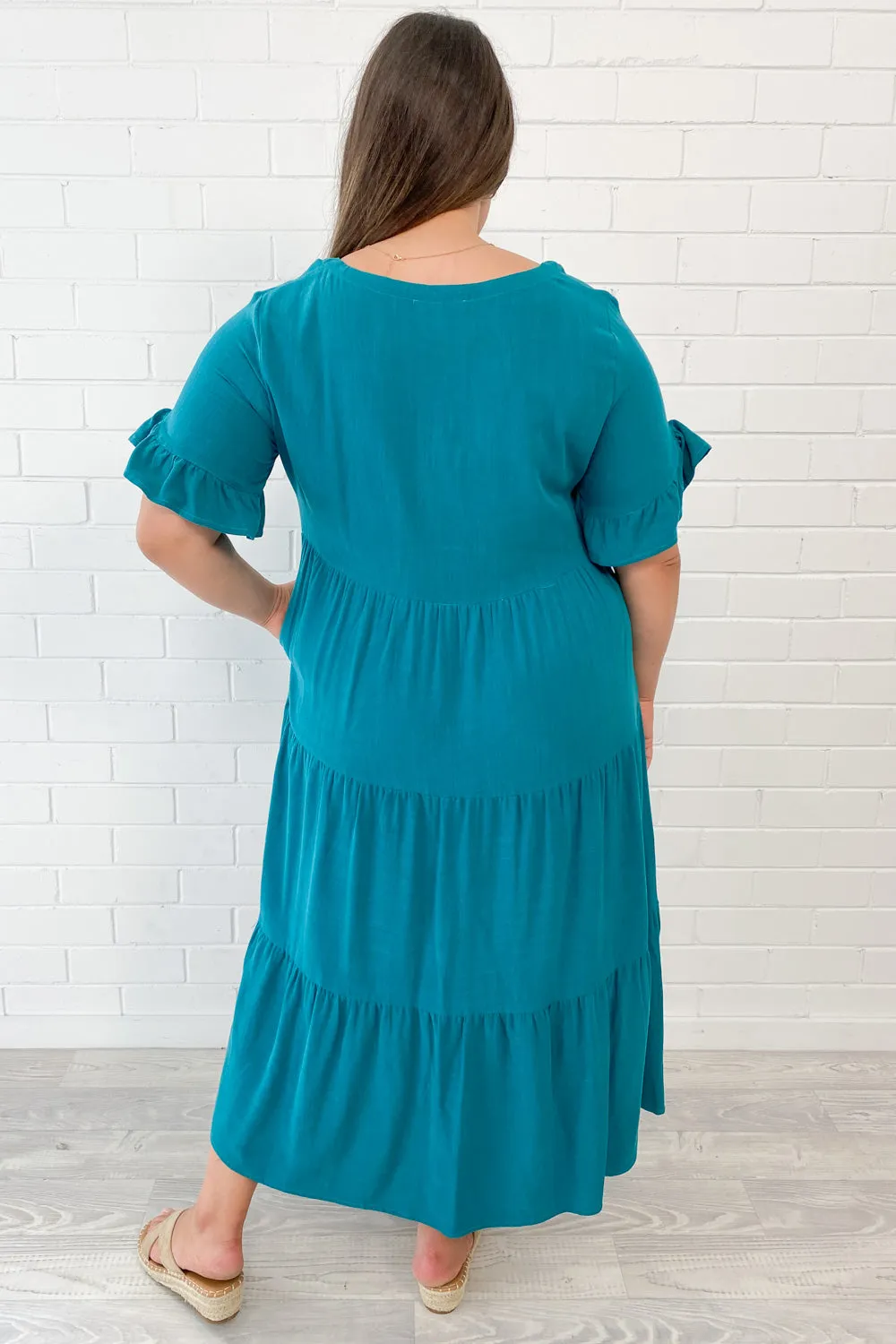 Michelle Midi Dress - Summer Brights