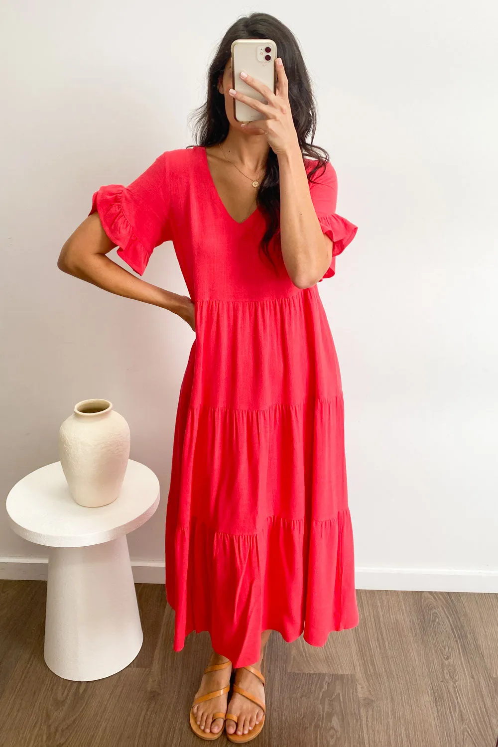 Michelle Midi Dress - Summer Brights