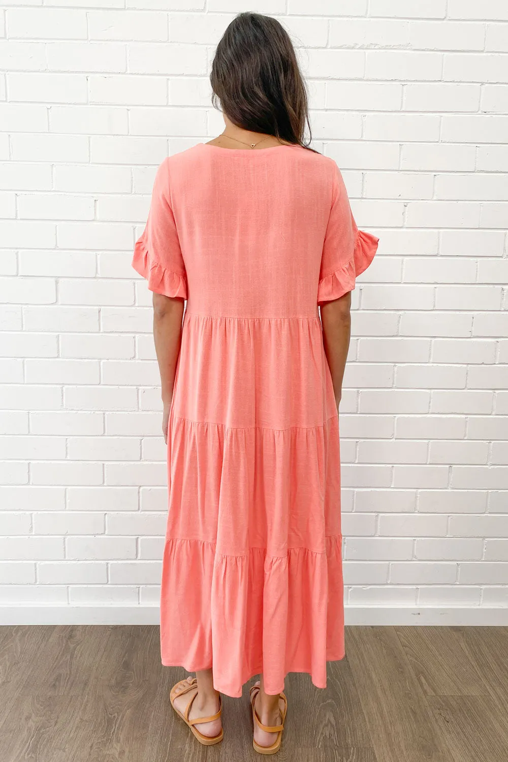 Michelle Midi Dress - Summer Brights