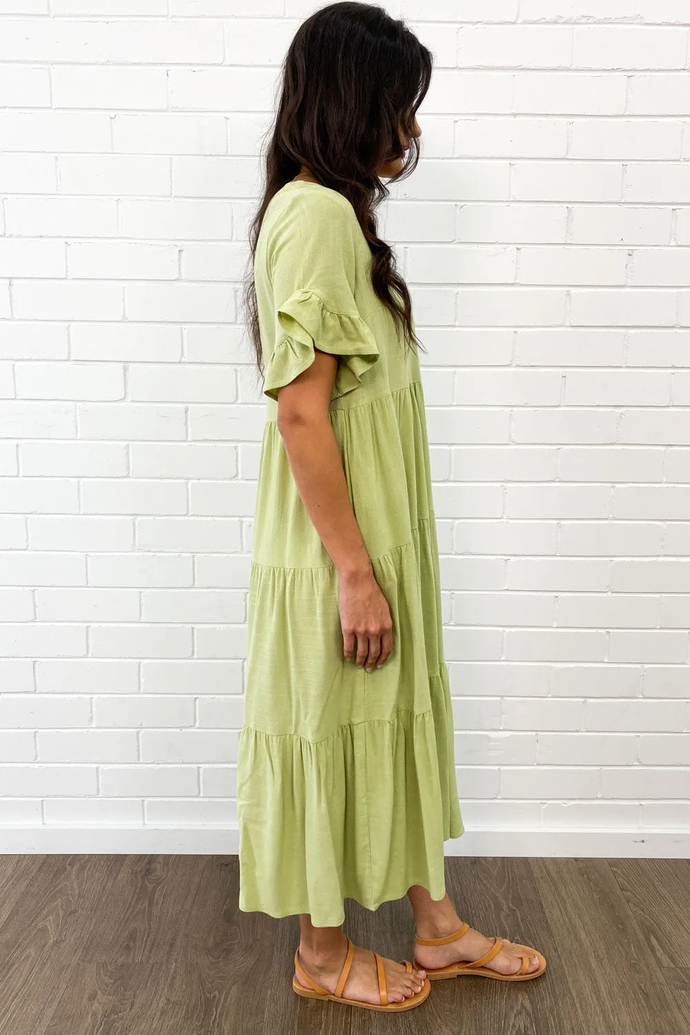 Michelle Midi Dress - Summer Brights