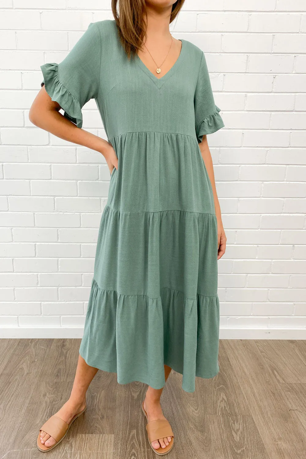 Michelle Midi Dress - Summer Brights