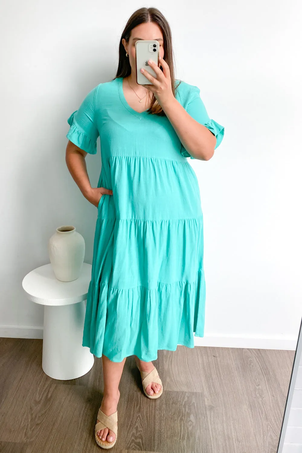 Michelle Midi Dress - Summer Brights