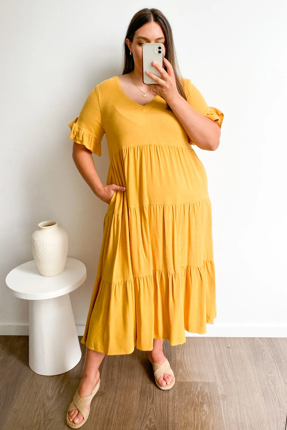 Michelle Midi Dress - Summer Brights