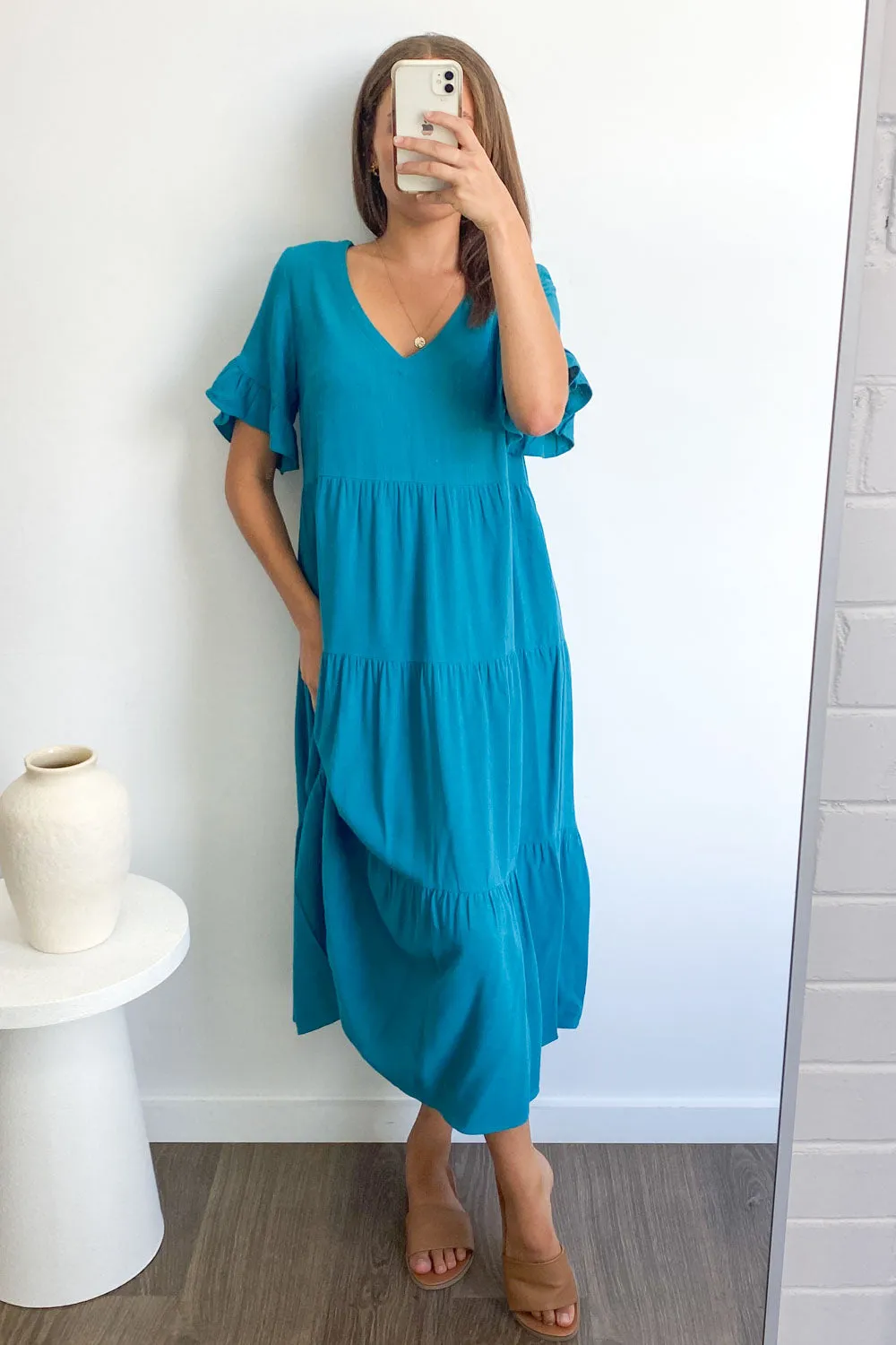 Michelle Midi Dress - Summer Brights