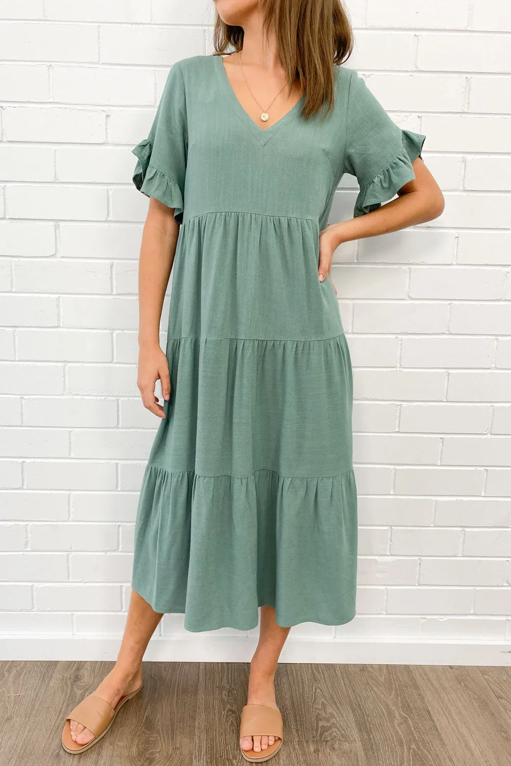 Michelle Midi Dress - Summer Brights
