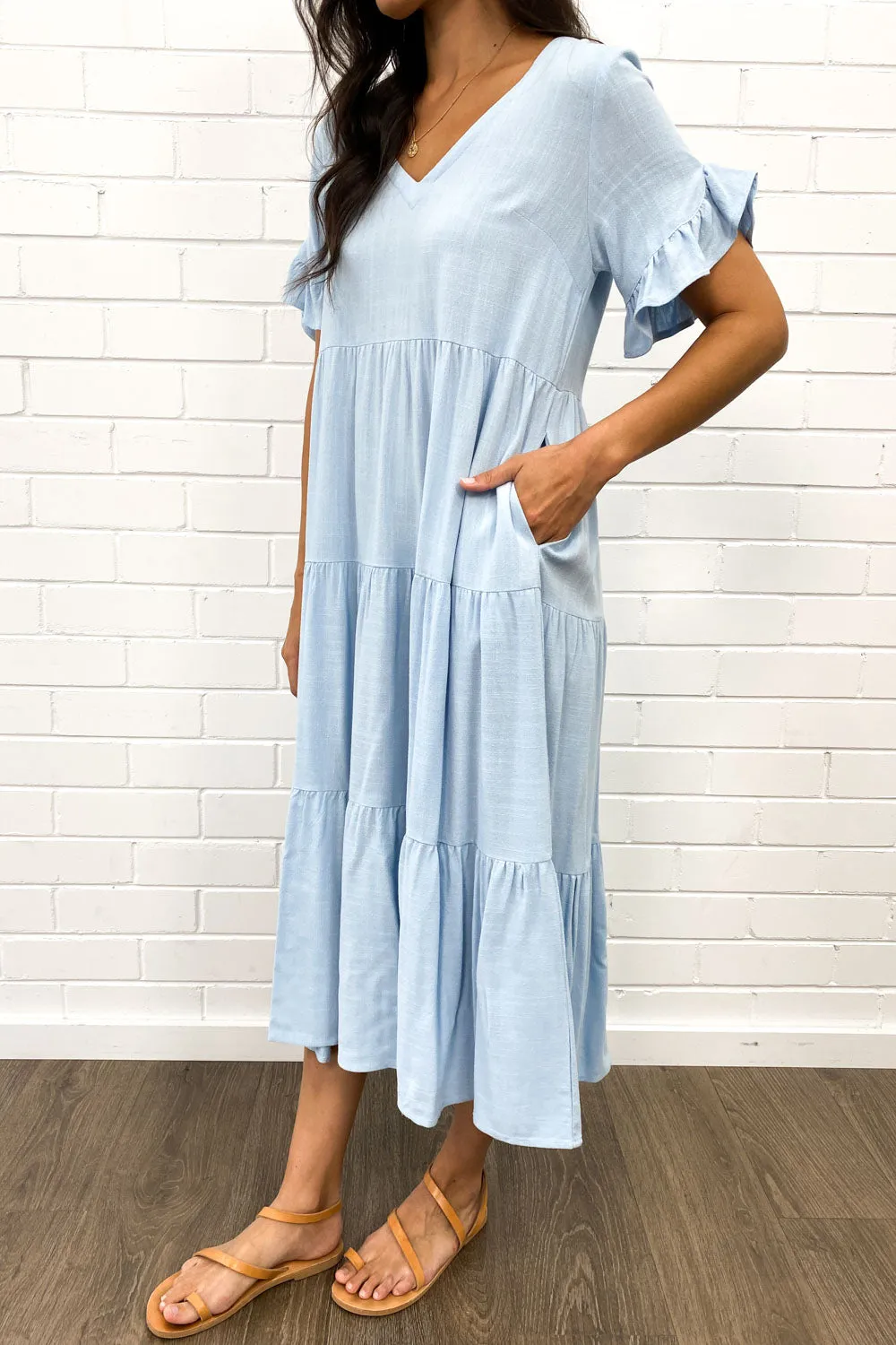Michelle Midi Dress - Summer Brights