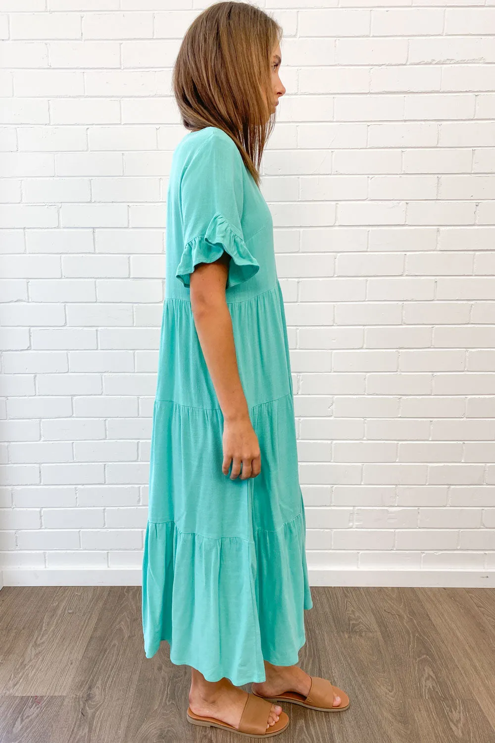 Michelle Midi Dress - Summer Brights