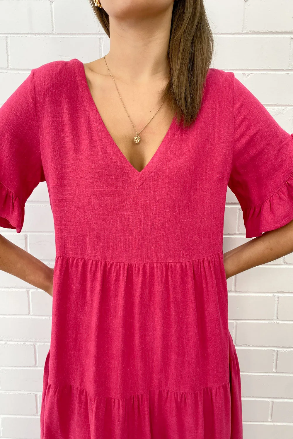 Michelle Midi Dress - Summer Brights