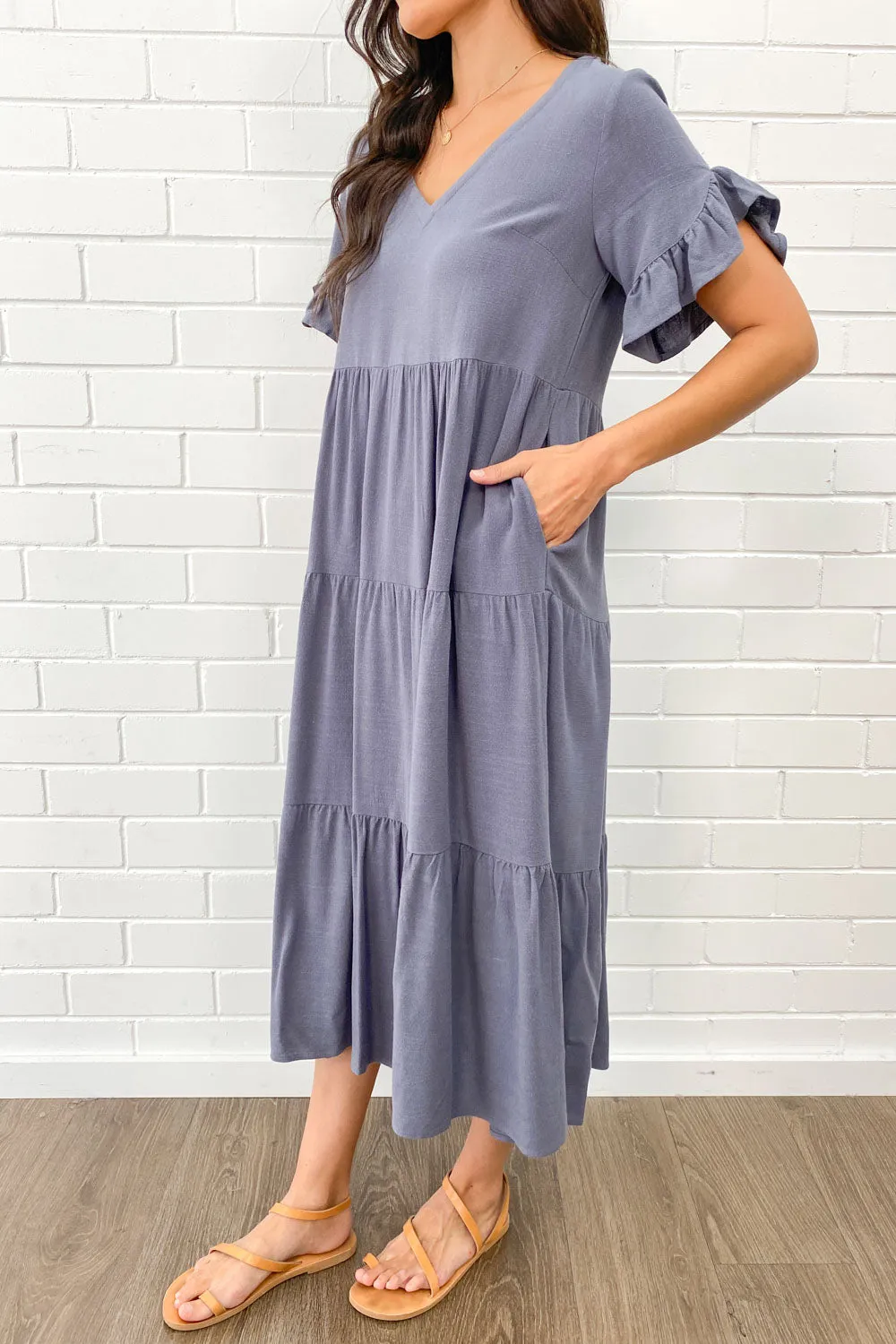 Michelle Midi Dress - Summer Brights