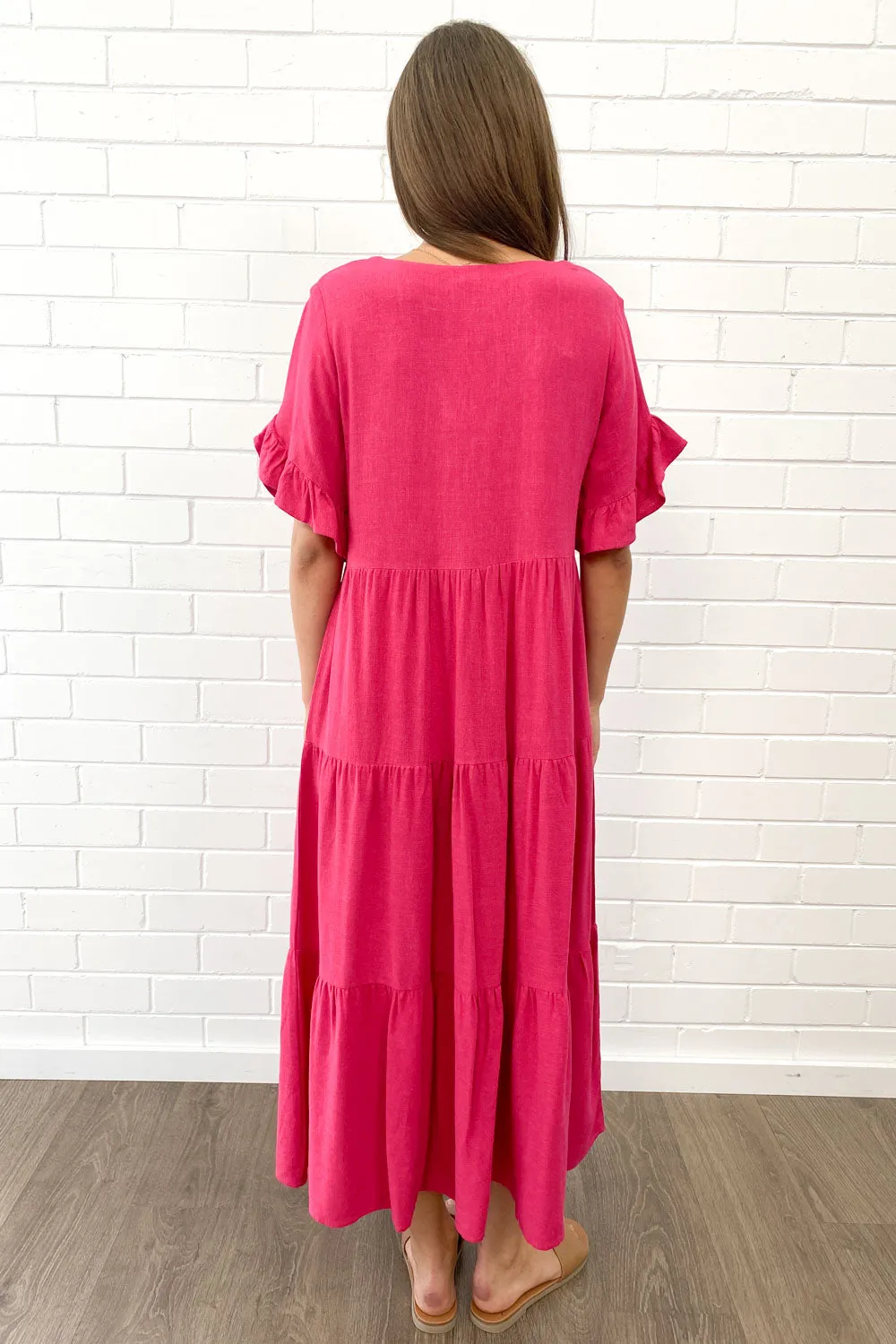 Michelle Midi Dress - Summer Brights