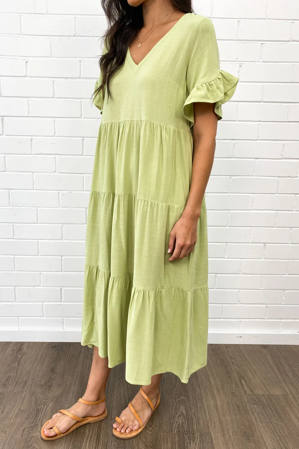Michelle Midi Dress - Summer Brights