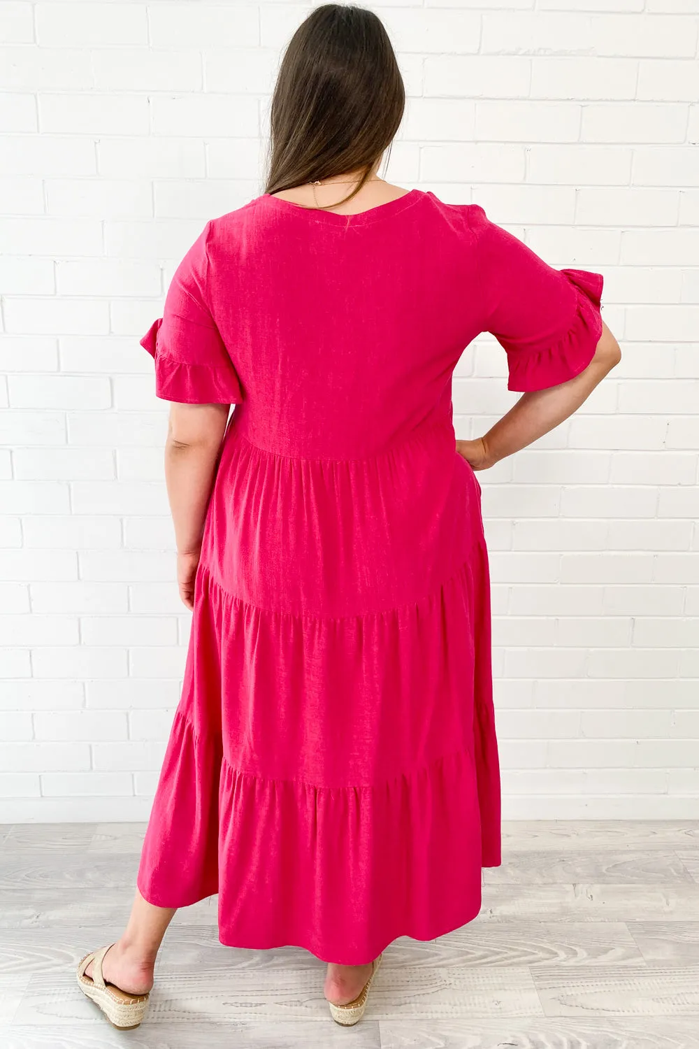 Michelle Midi Dress - Summer Brights