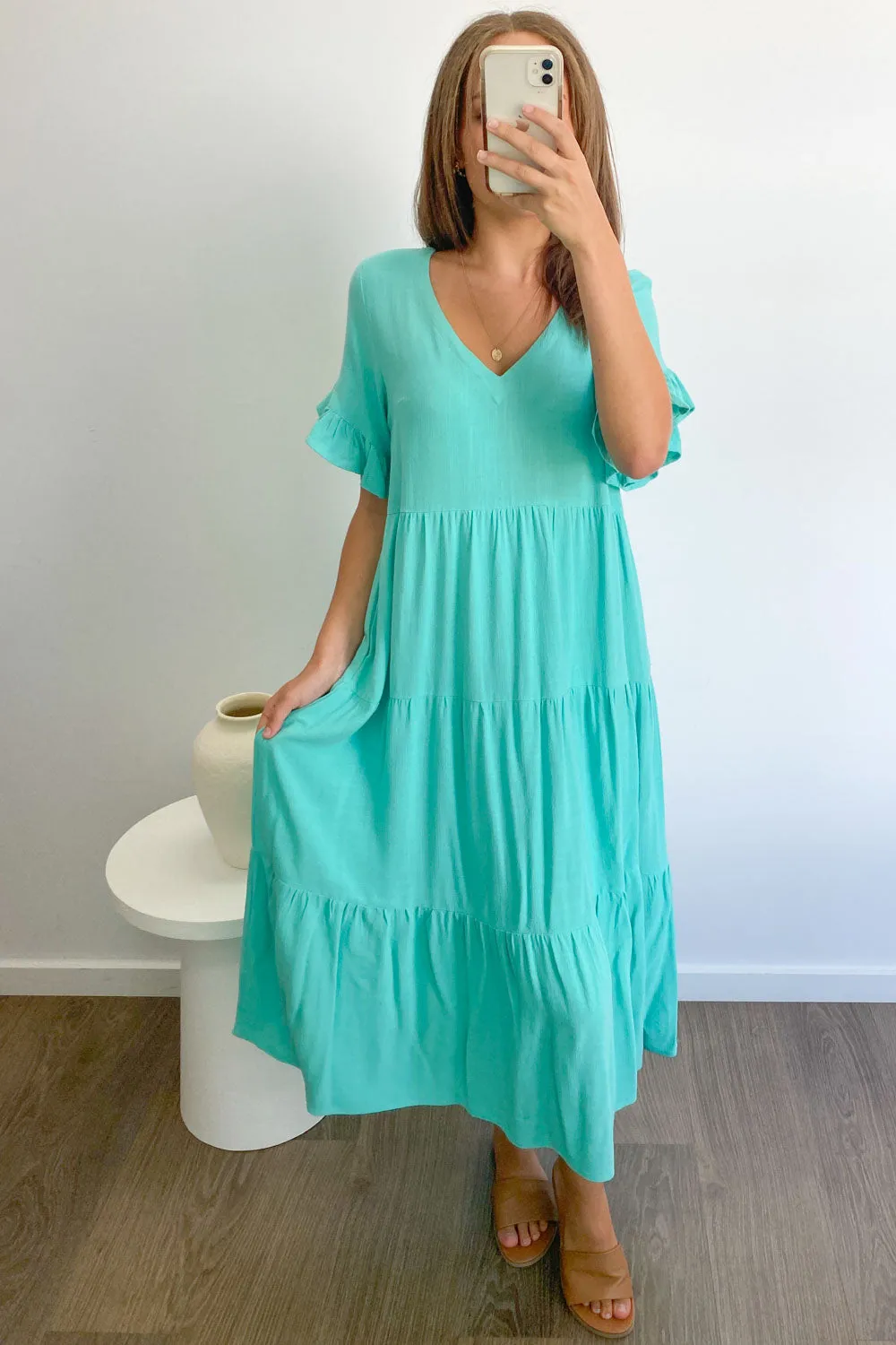 Michelle Midi Dress - Summer Brights