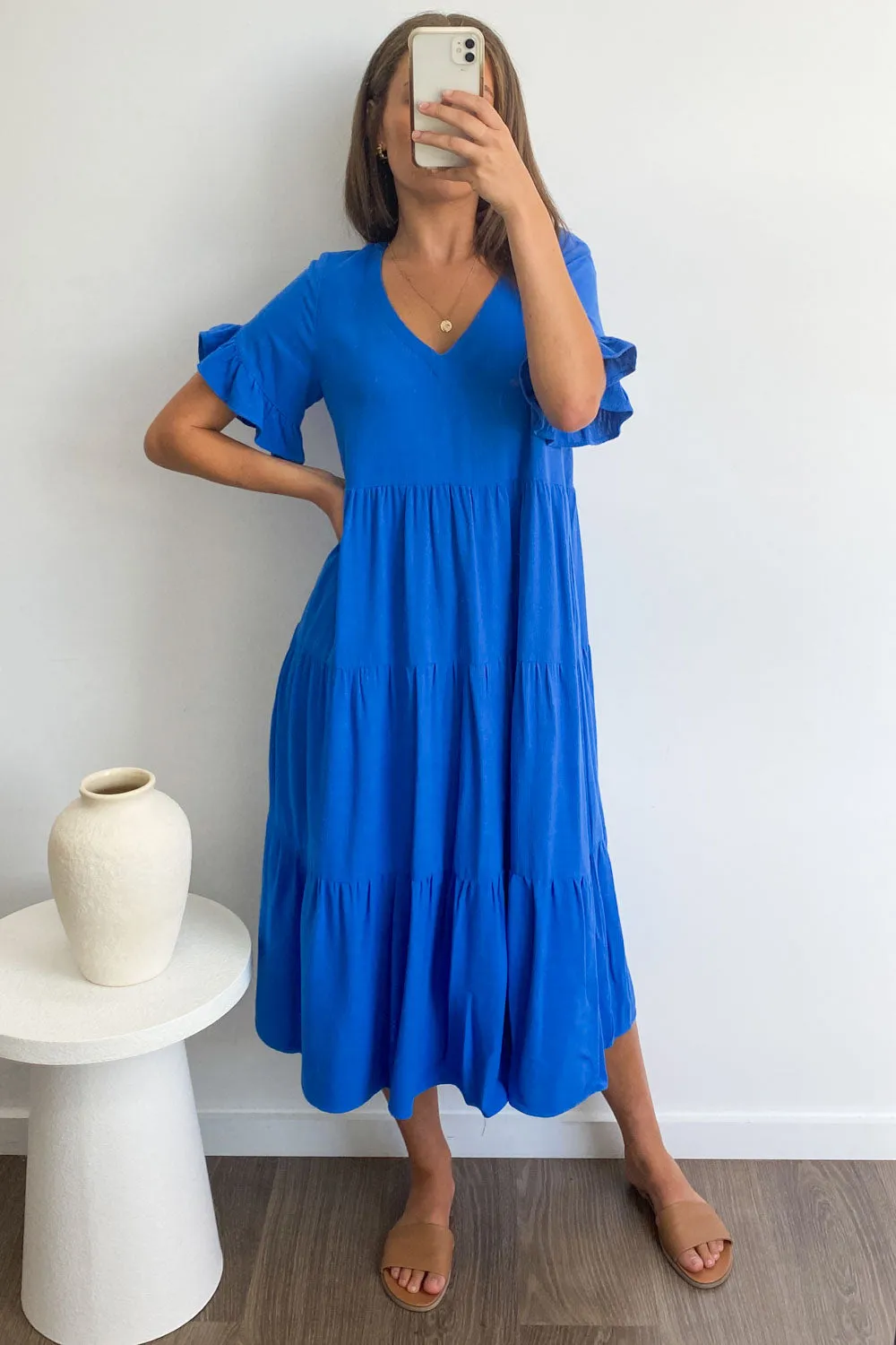 Michelle Midi Dress - Summer Brights