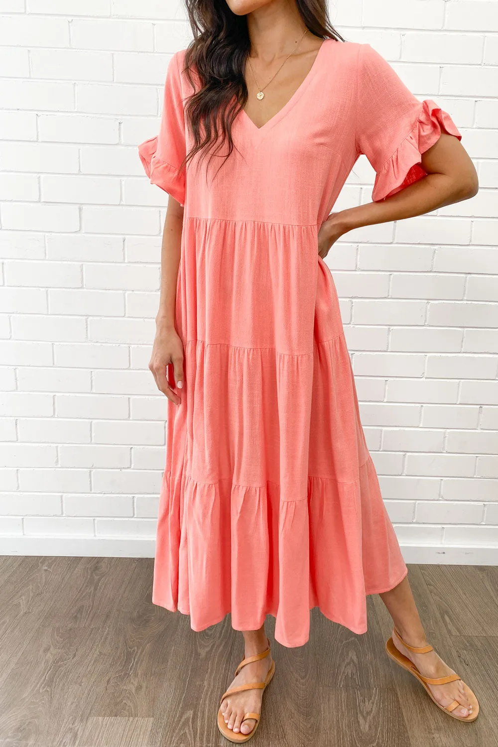 Michelle Midi Dress - Summer Brights