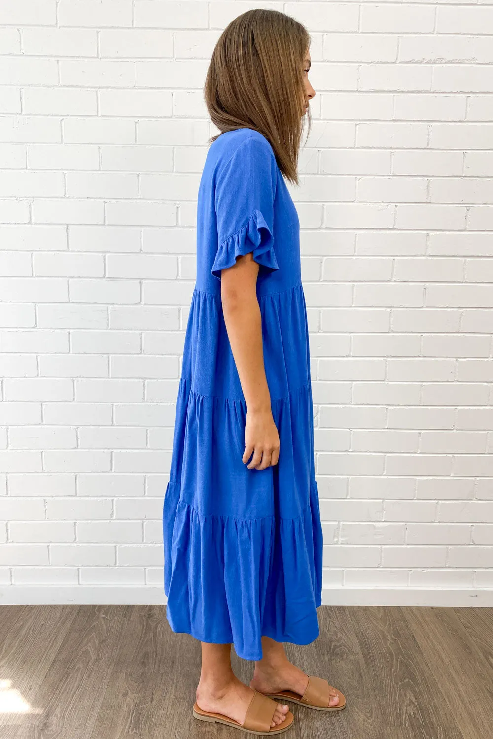Michelle Midi Dress - Summer Brights