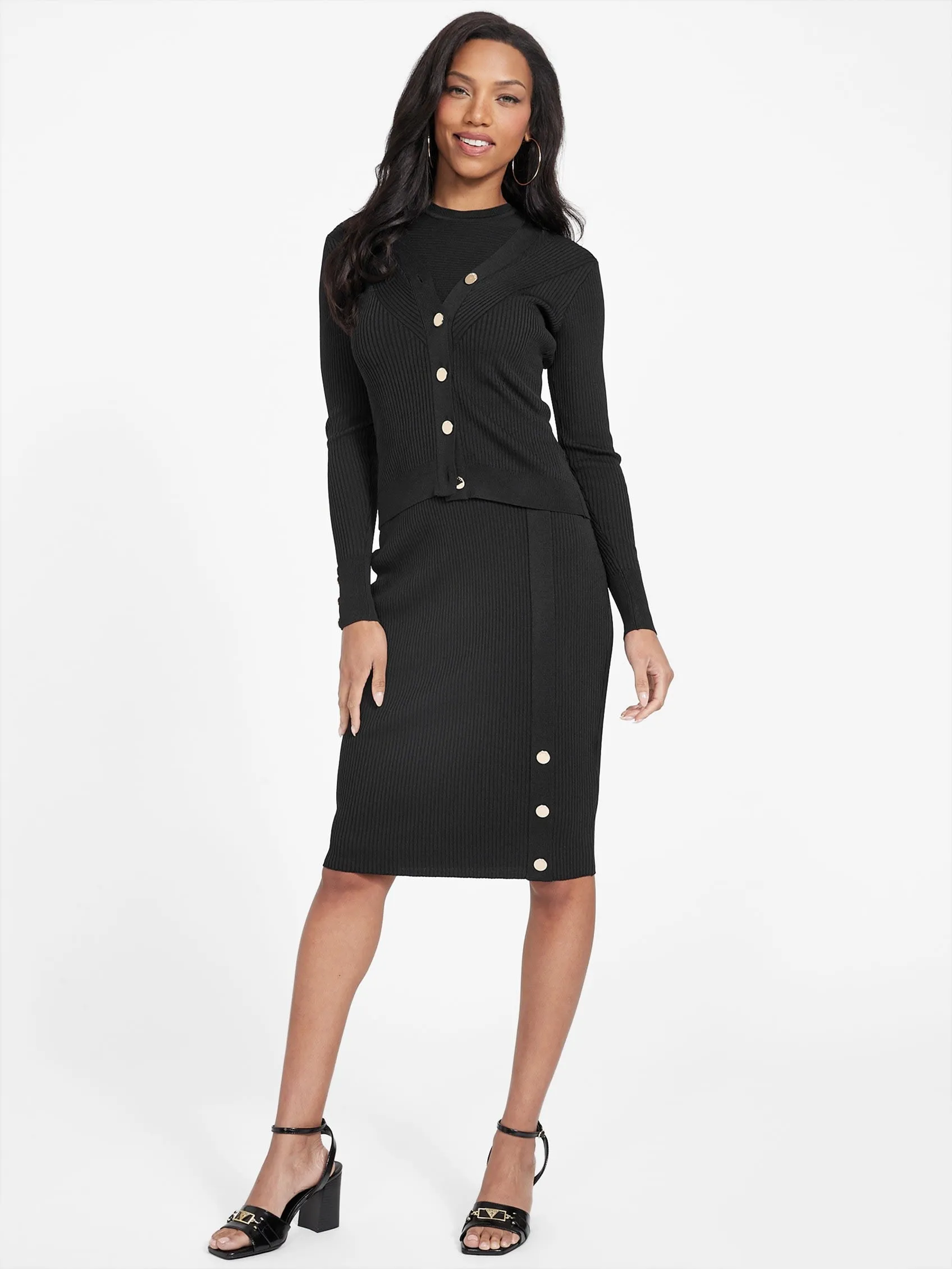 Mina Ribbed Skirt