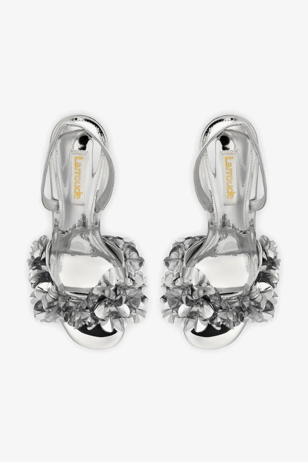 Morgan Sandal In Silver Specchio