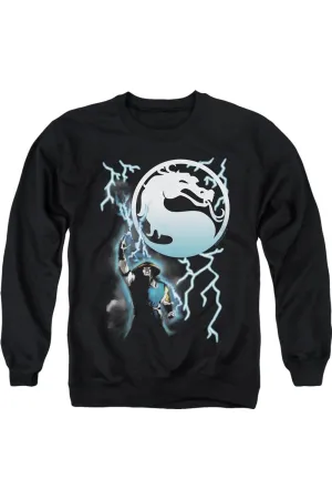 Mortal Kombat Klassic Raiden Adult Crewneck Sweatshirt