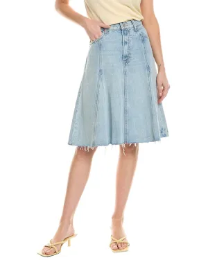 MOTHER The Half Swing Fray Skirt
