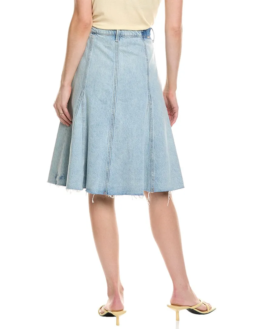 MOTHER The Half Swing Fray Skirt