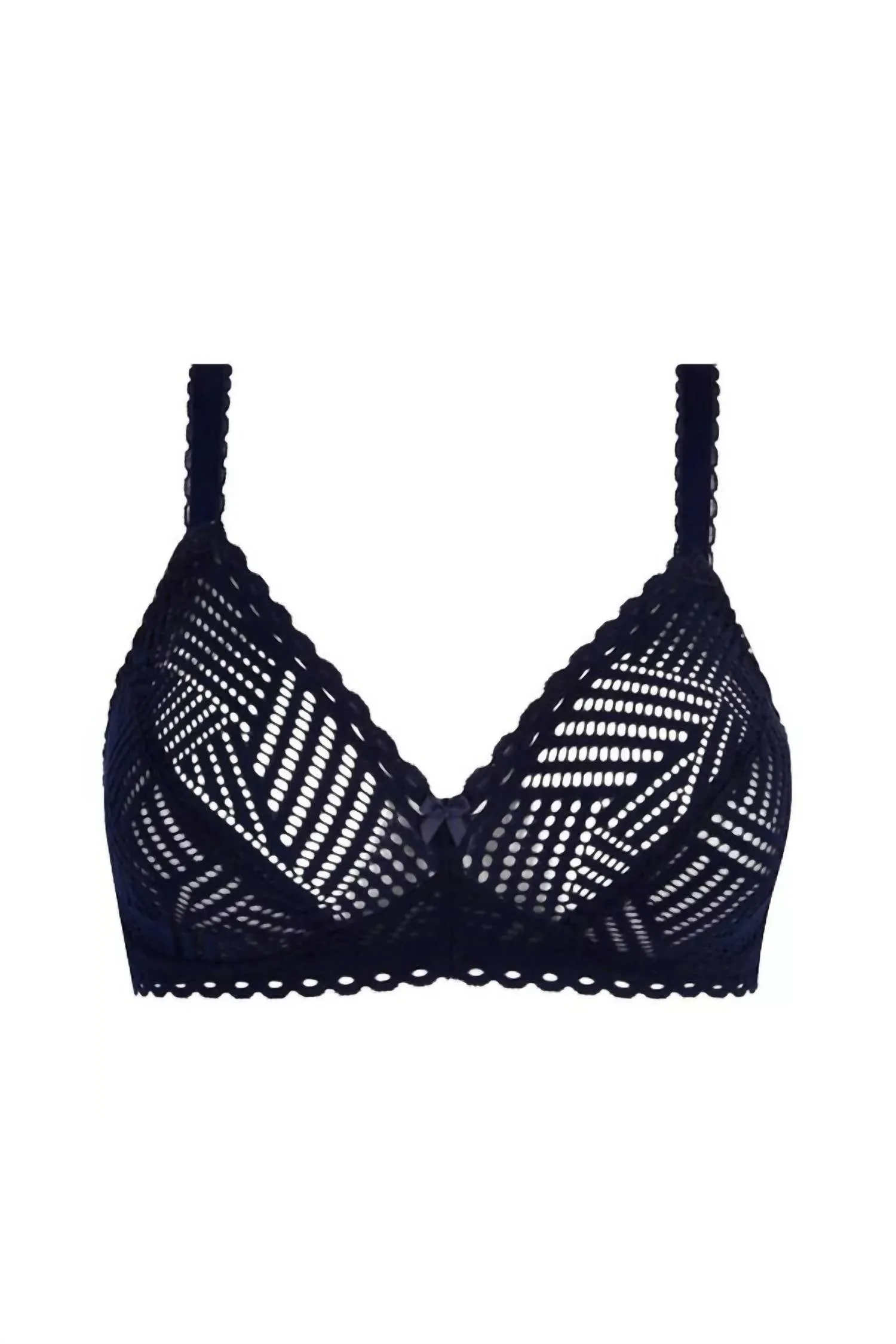 Nonwire Triangle Bra In Marine