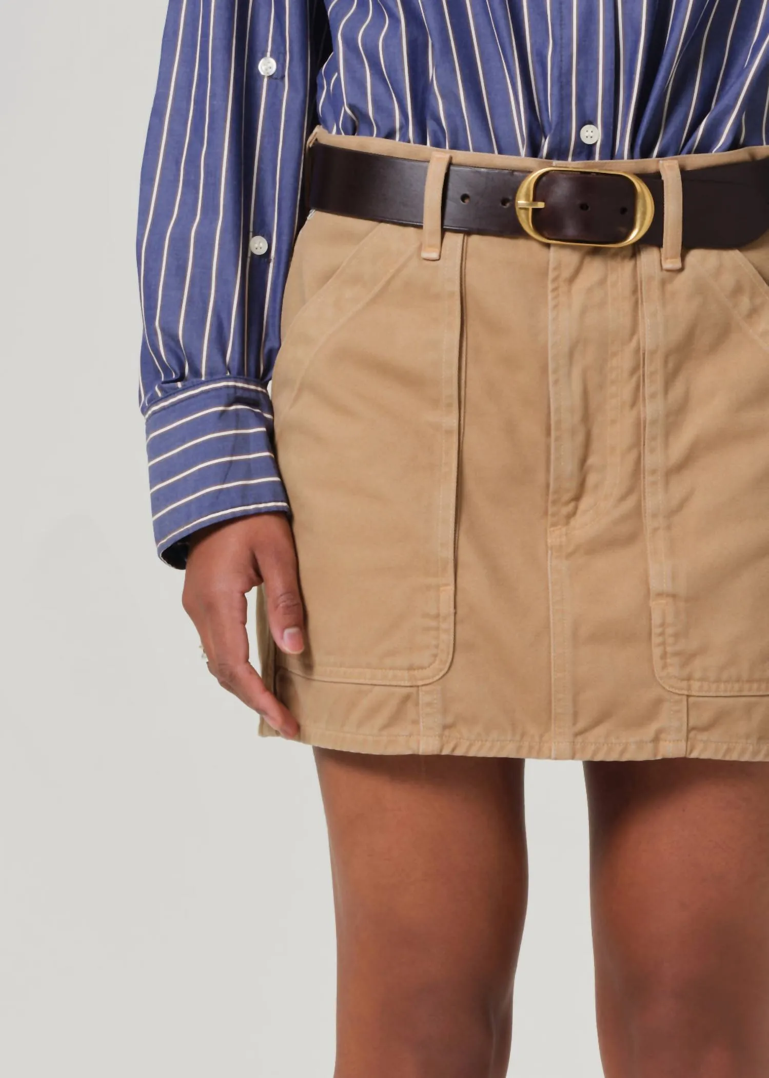 Norelle Mini Utility Skirt In Heirloom