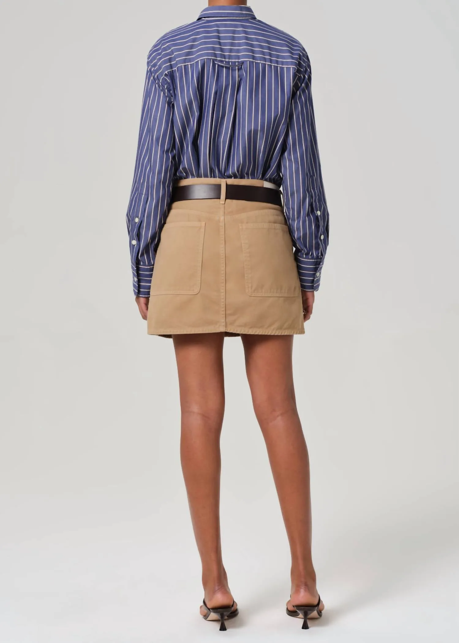 Norelle Mini Utility Skirt In Heirloom