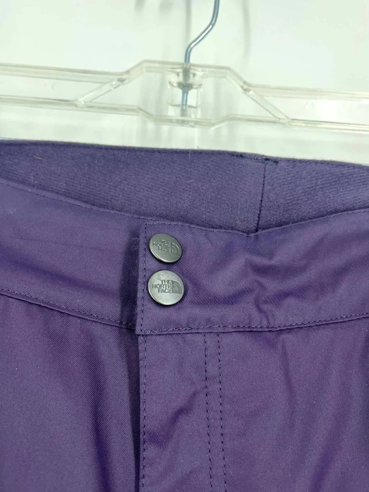 North Face Size XL Eggplant Solid Activewear Ski Pants