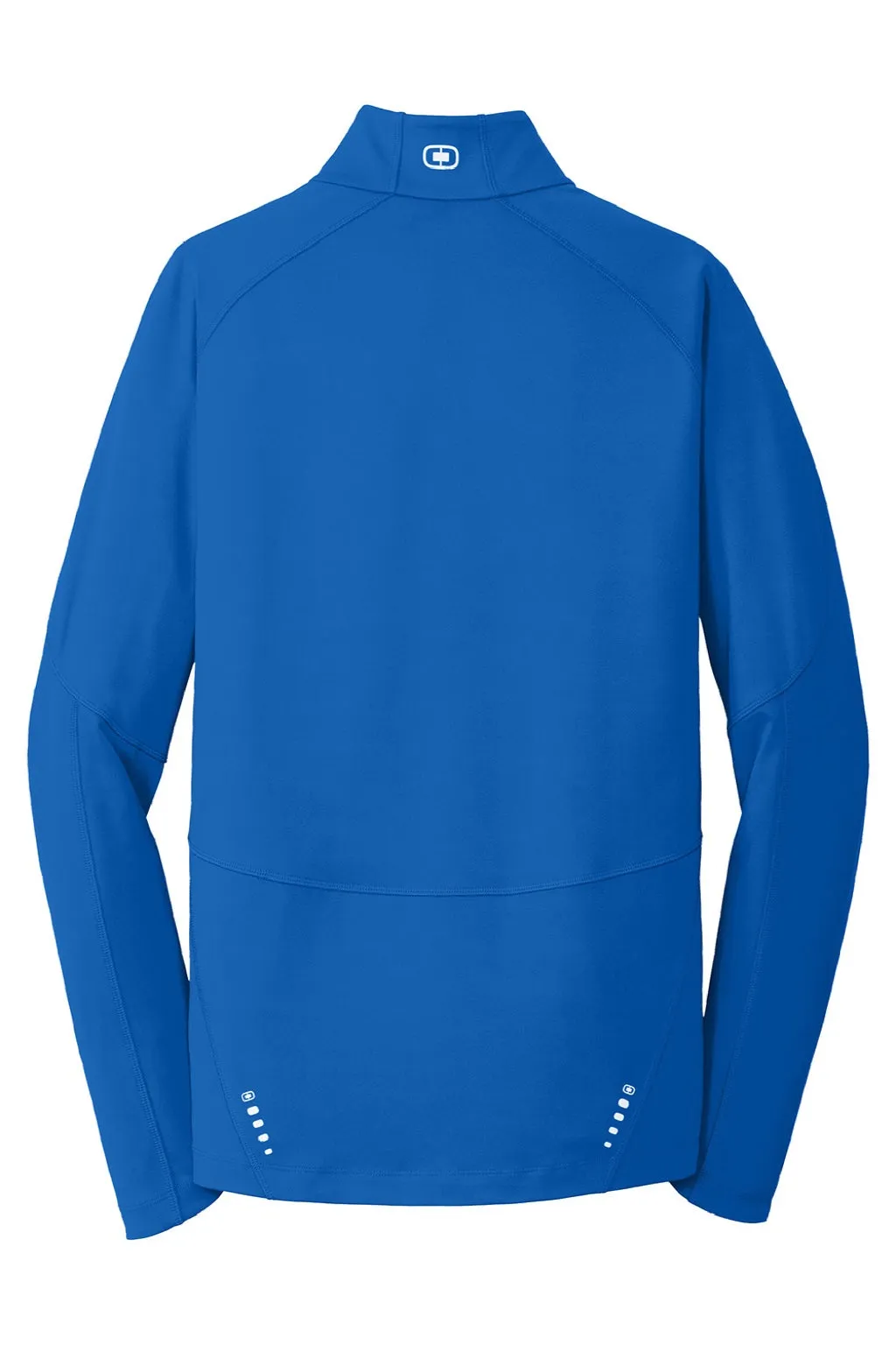 Ogio Mens Endurance Radius Moisture Wicking 1/4 Zip Sweatshirt - Electric Blue