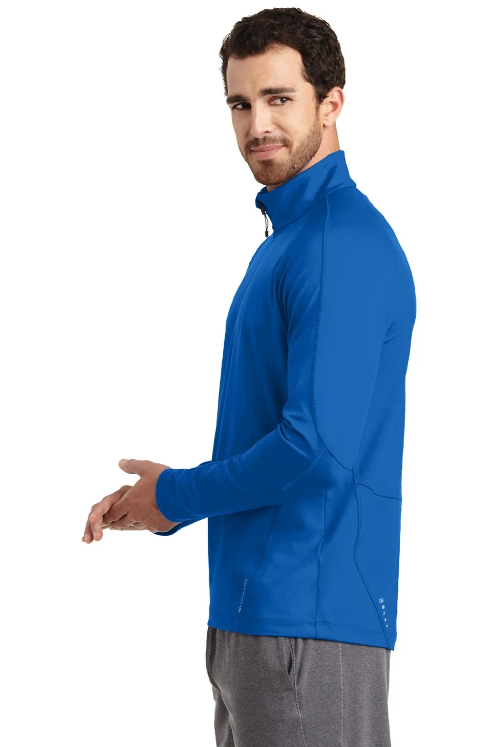 Ogio Mens Endurance Radius Moisture Wicking 1/4 Zip Sweatshirt - Electric Blue