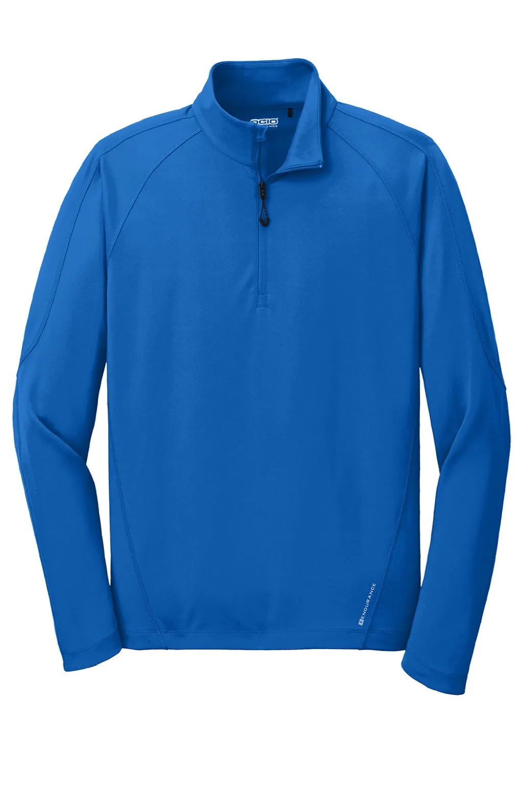 Ogio Mens Endurance Radius Moisture Wicking 1/4 Zip Sweatshirt - Electric Blue