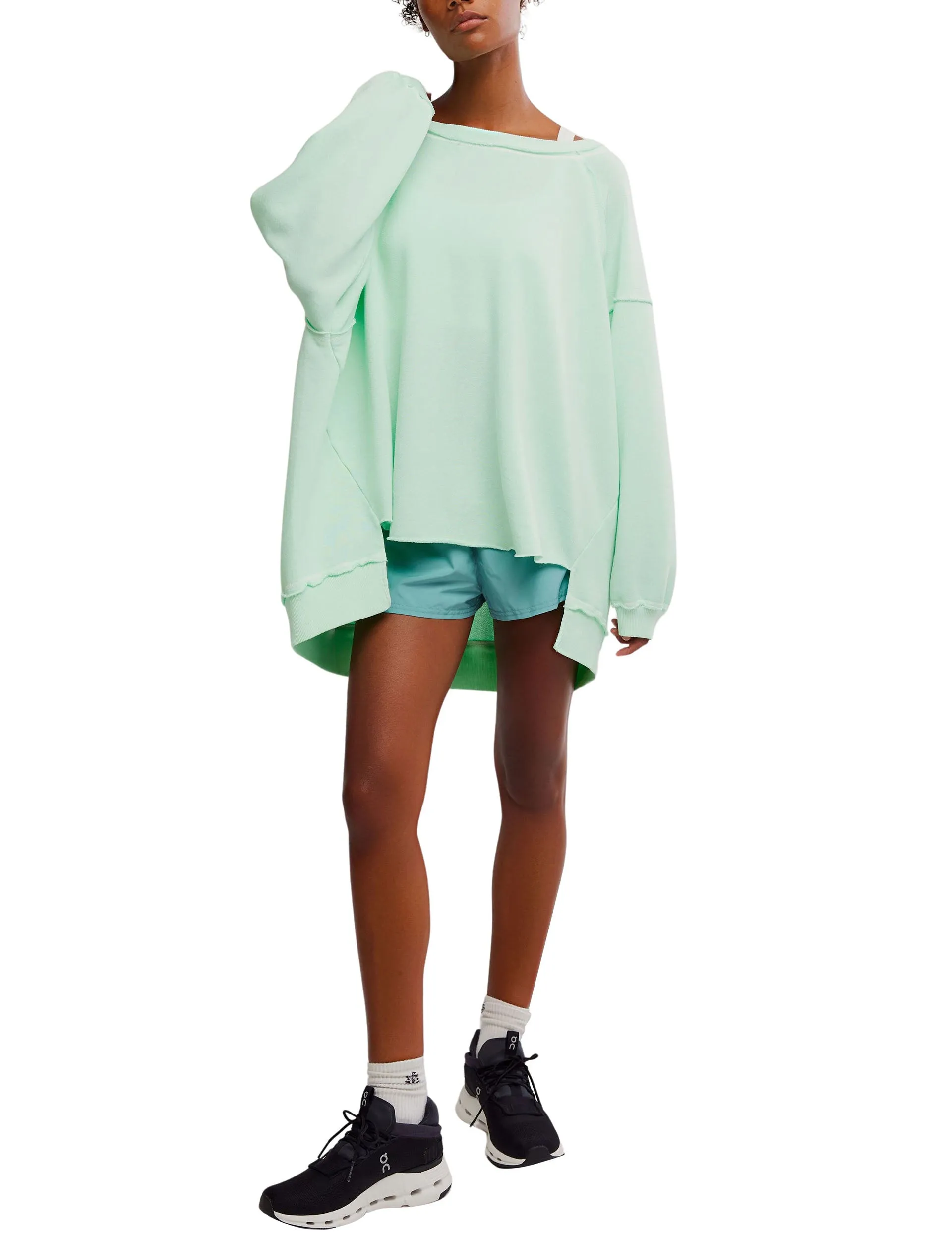 One To Beat Pullover - Pistachio