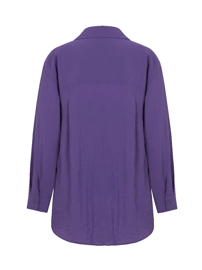 Oversized Twin Set Shirt