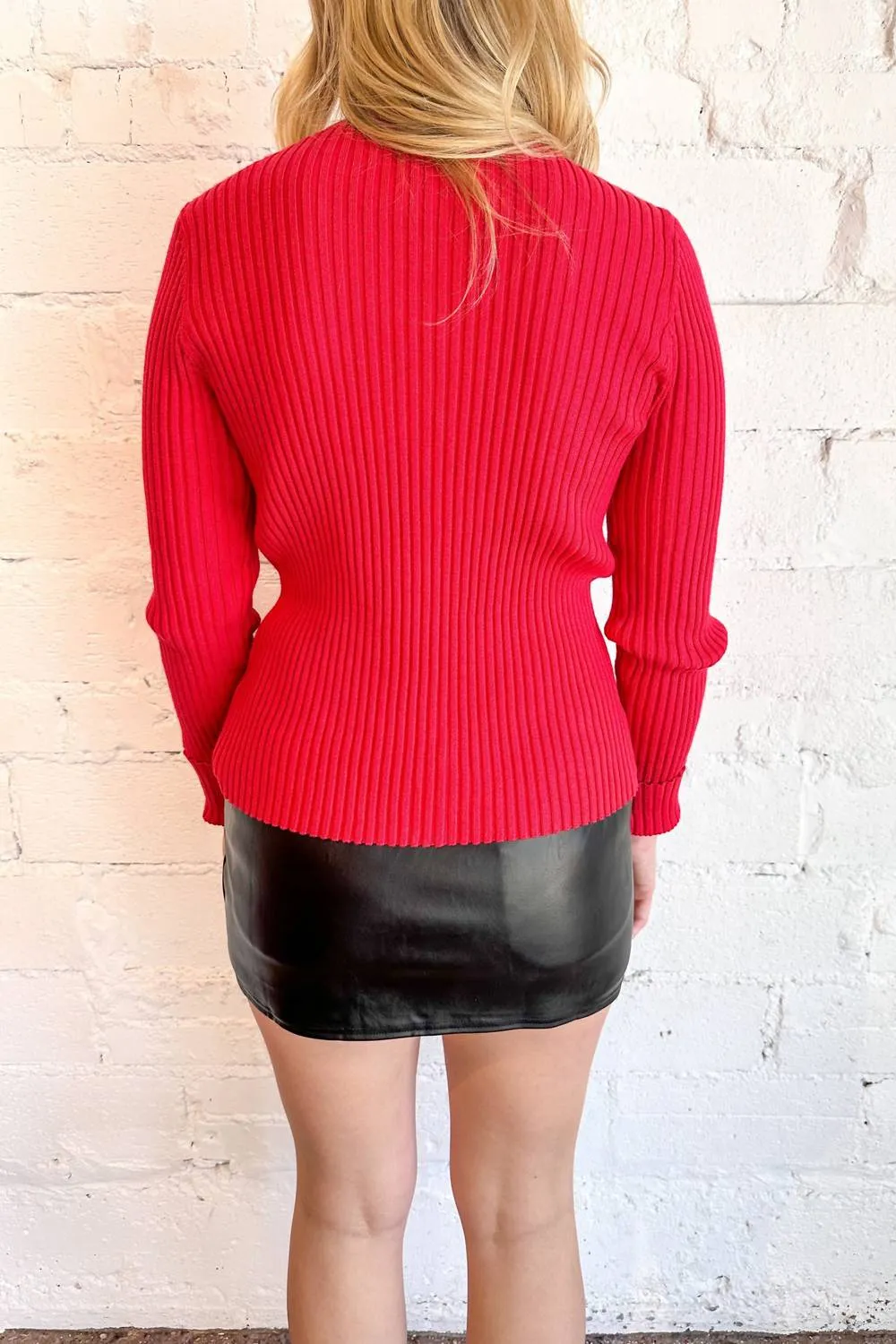 Pamela Bow Mini Skirt In Black