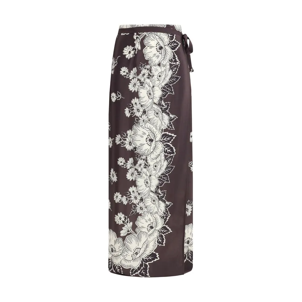 P.A.R.O.S.H. Floral wrap Women's Skirt