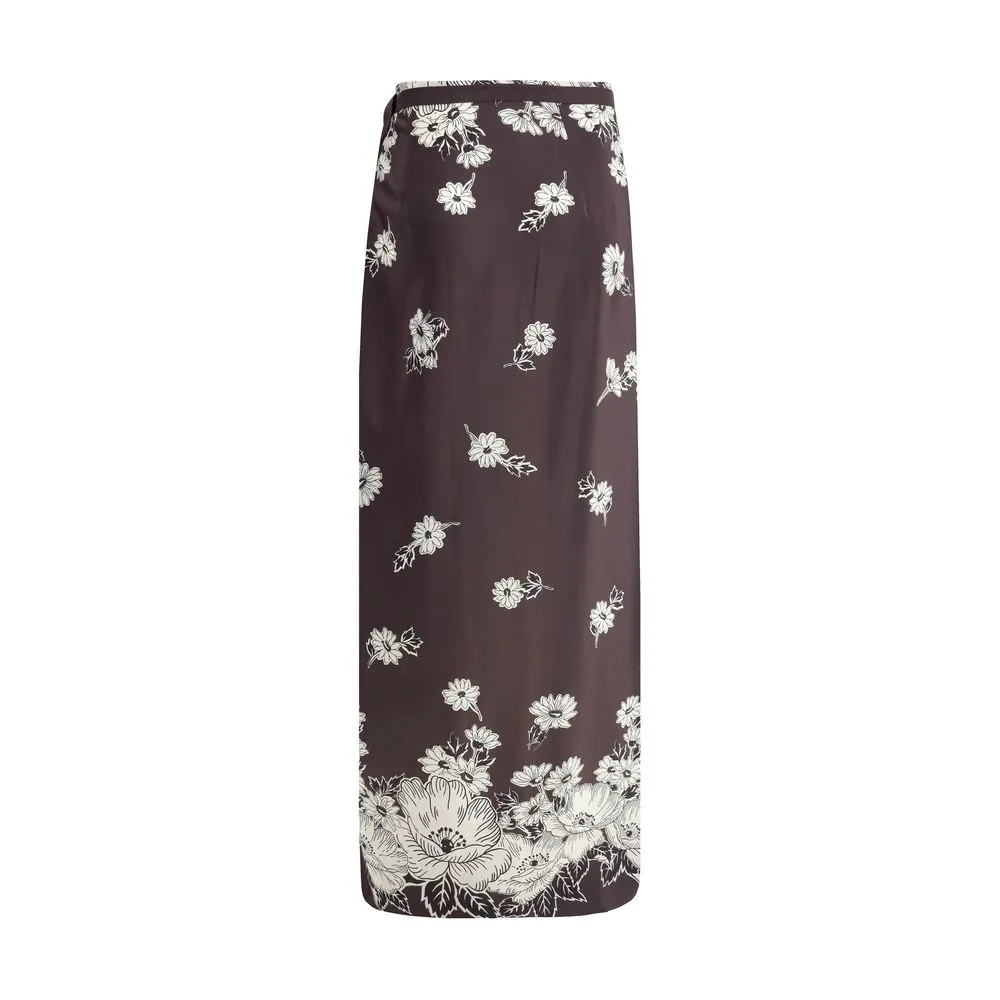 P.A.R.O.S.H. Floral wrap Women's Skirt