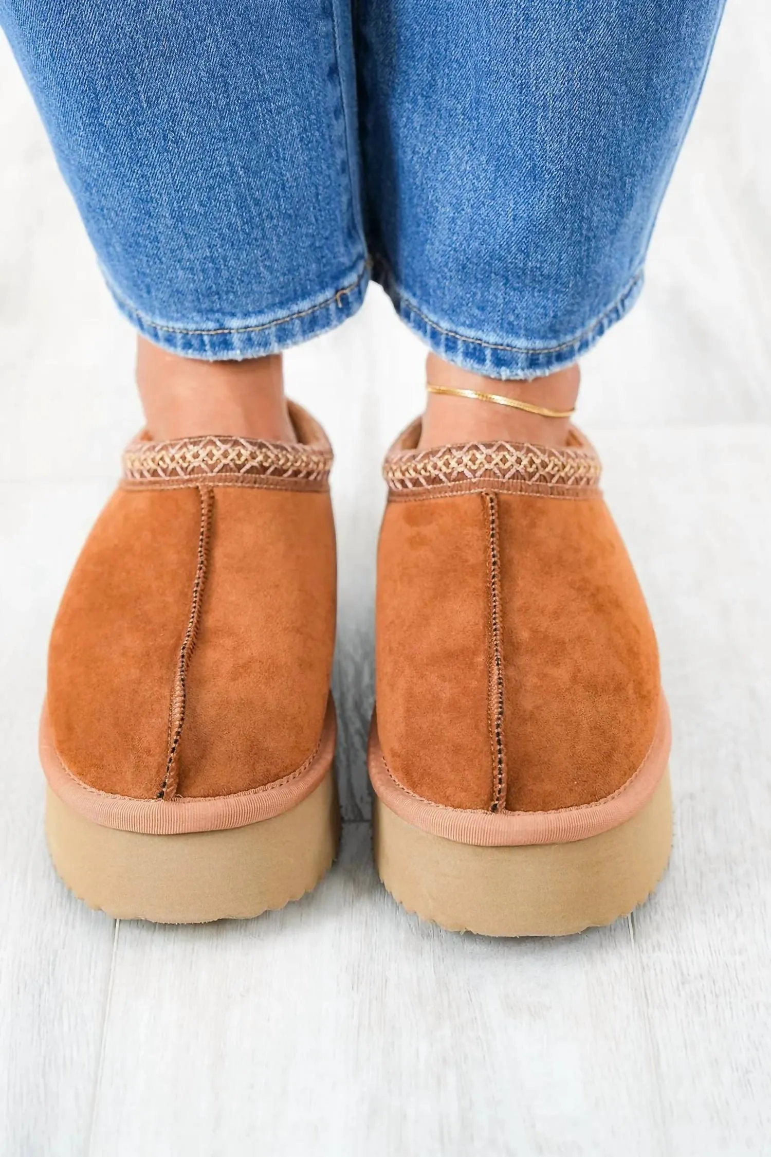 Pillow Talk Faux Suede Clogs