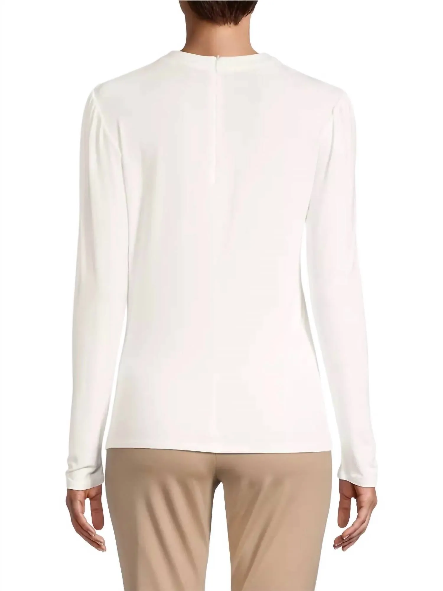 Pollux Top In Ivory