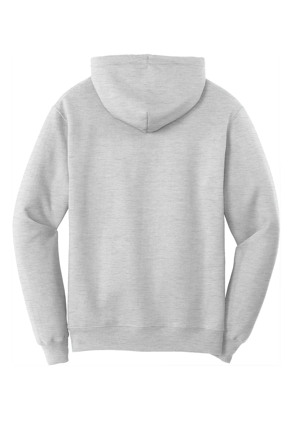 Port & Company Mens Core Pill Resistant Fleece Hooded Sweatshirt Hoodie w/ Pouch Pocket - Ash Grey