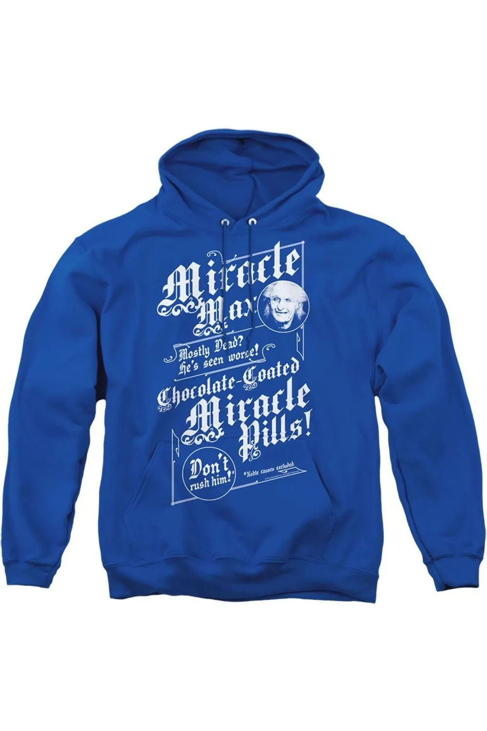 Princess Bride Miracle Max Adult Pull Over Hoodie
