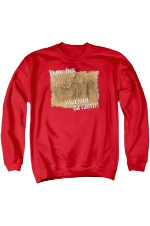 Princess Bride Stormin Da Castle Adult Crewneck Sweatshirt