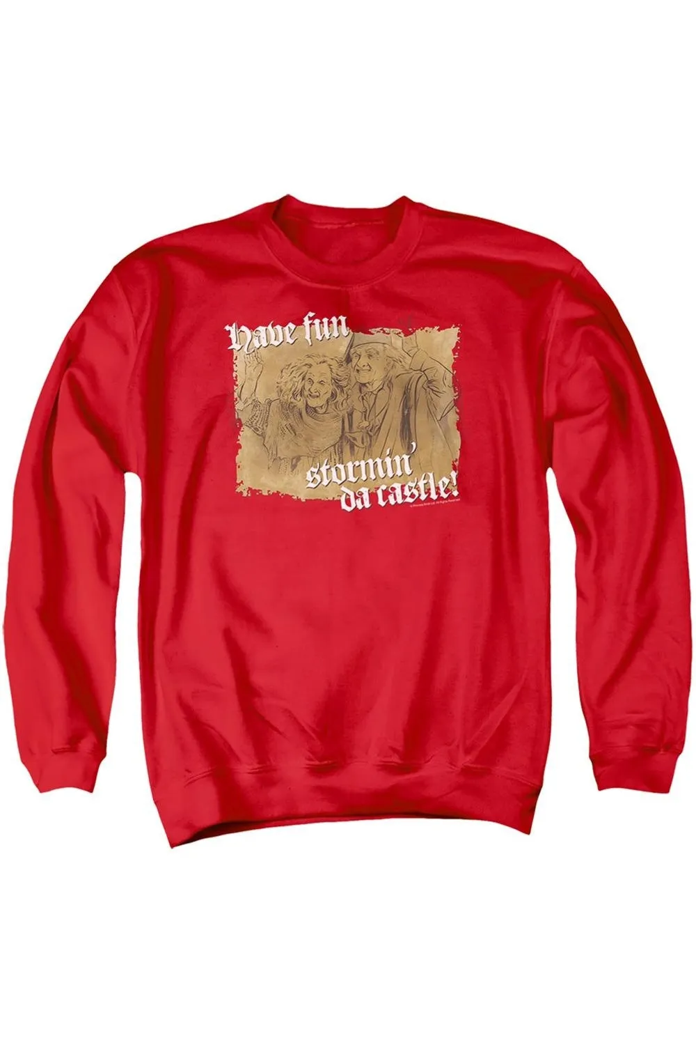 Princess Bride Stormin Da Castle Adult Crewneck Sweatshirt
