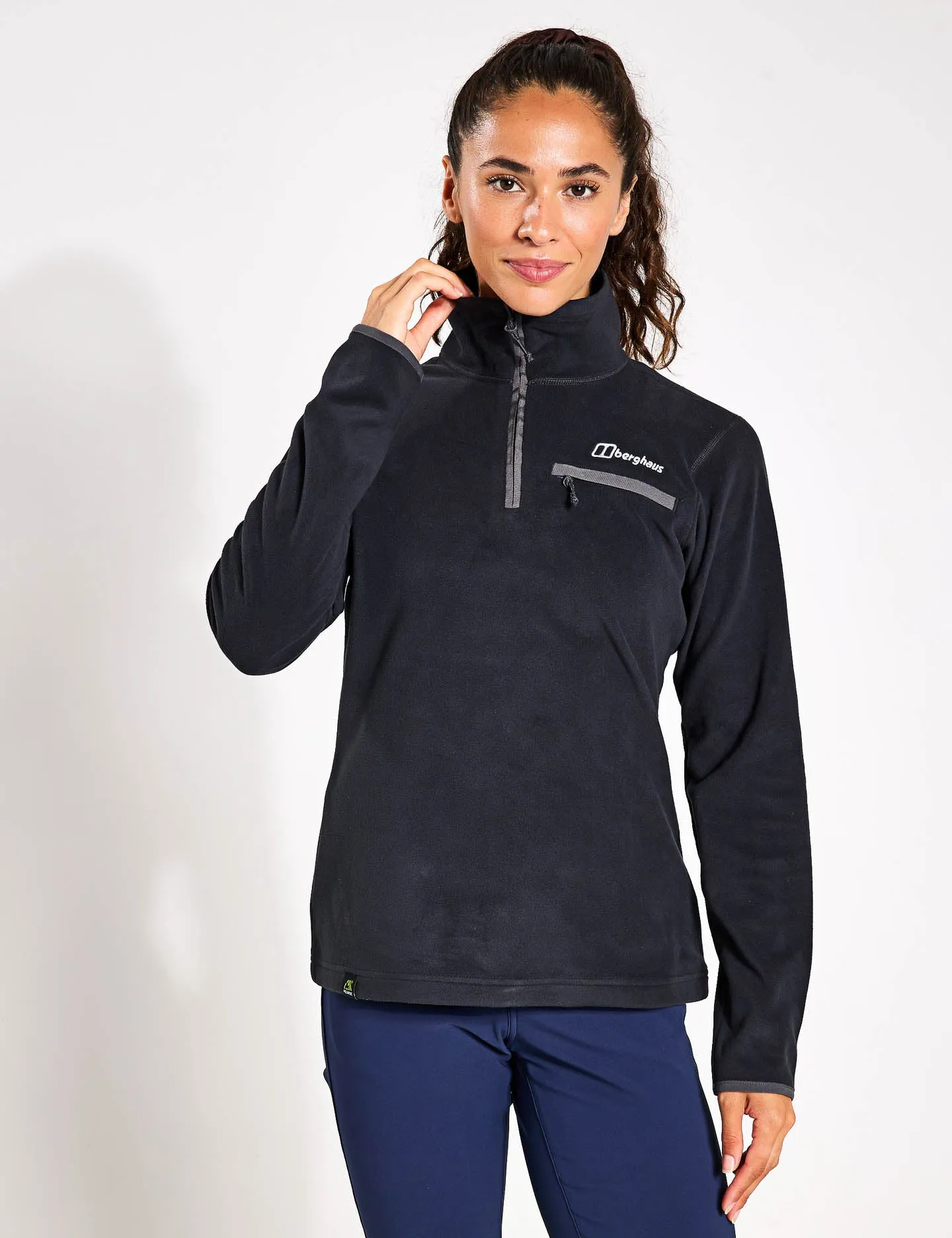 Prism 2.0 Micro Half Zip Fleece - Jet Black