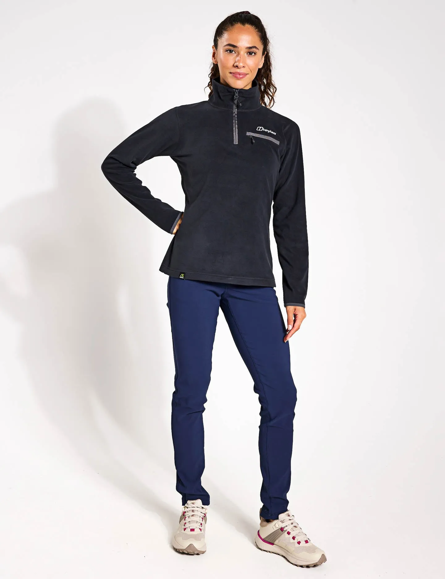 Prism 2.0 Micro Half Zip Fleece - Jet Black