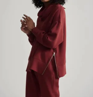Priya Sweater In Russet Brown